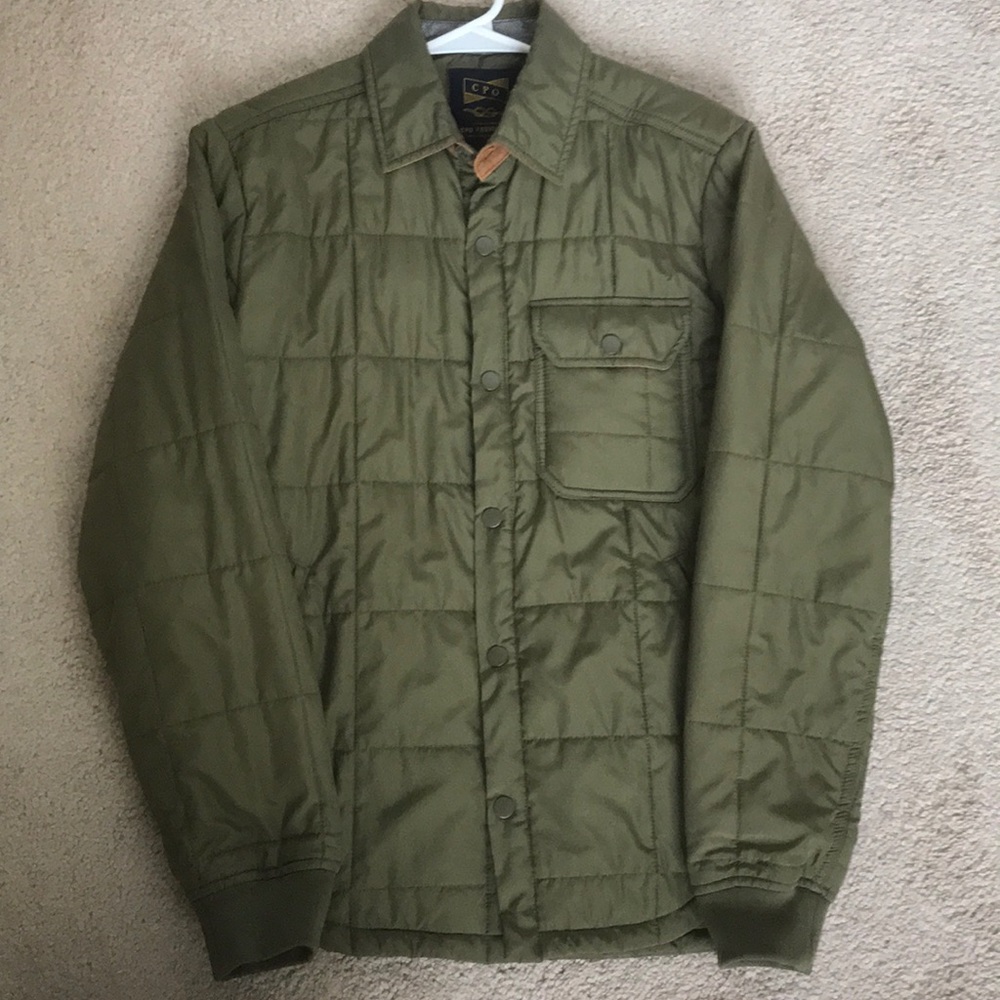 CPO Provisions quilted shirt jacket